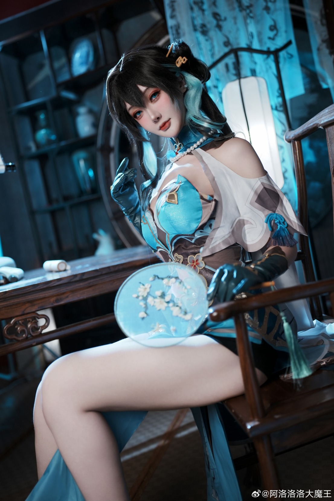 COSPLAY|崩坏星穹铁道阮梅COS，温婉优雅 CN阿洛洛洛大魔王 - 第5张