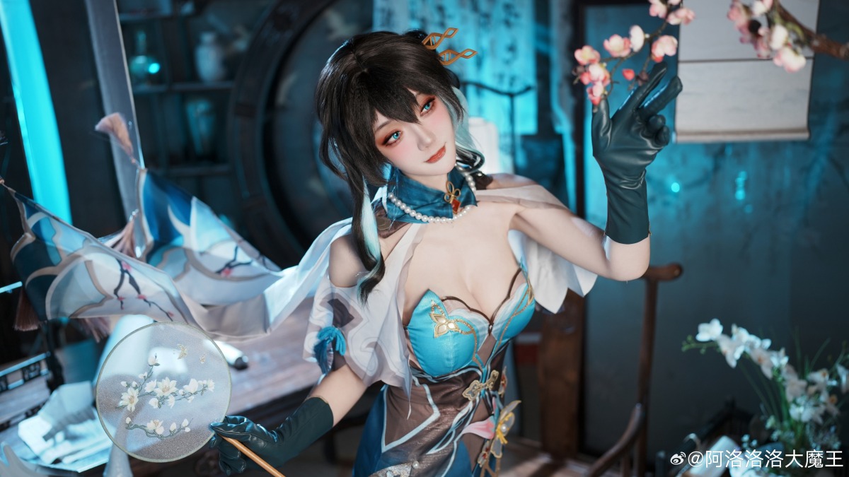 COSPLAY|崩坏星穹铁道阮梅COS，温婉优雅 CN阿洛洛洛大魔王 - 第9张