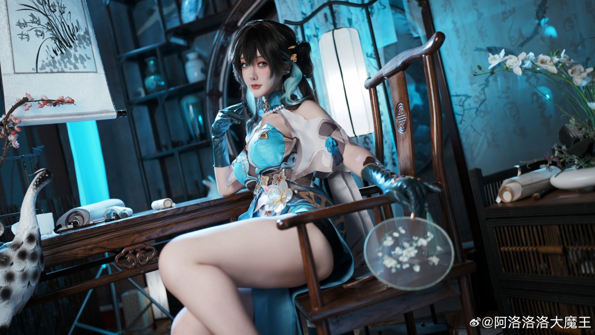 COSPLAY|崩坏星穹铁道阮梅COS，温婉优雅 CN阿洛洛洛大魔王 - 第8张