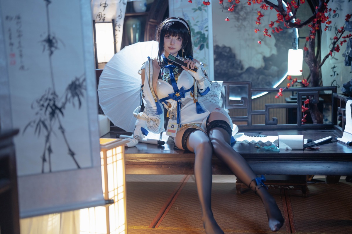 【COSPALY】少女前线2黛烟COS，国色天香啊！CN黑龙贯通 - 第7张