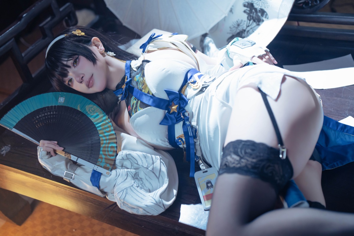 【COSPALY】少女前线2黛烟COS，国色天香啊！CN黑龙贯通 - 第3张