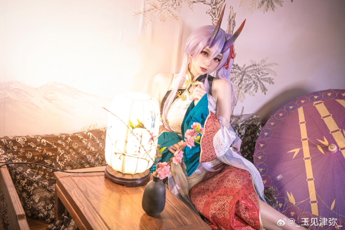 【COSPALY】FGO巴御前COS，三周年旗袍礼装！@_玉见津弥_ - 第4张