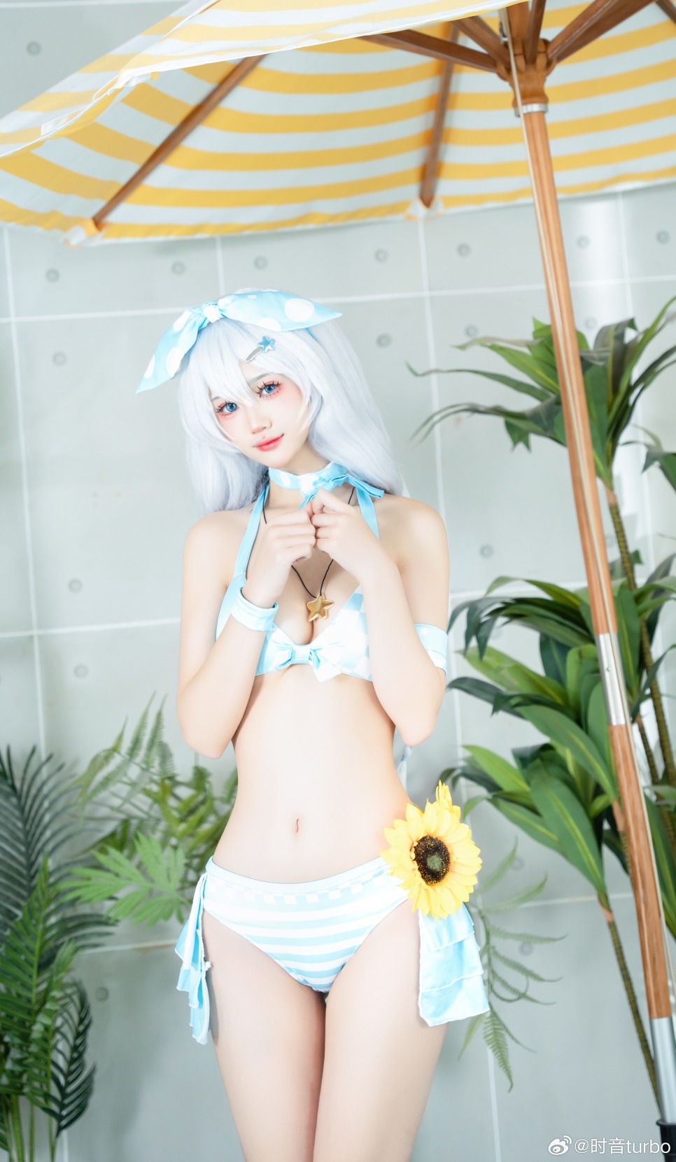 COSPLAY|崩坏3琪亚娜COS泳装,夏天的味道~ - 第8张
