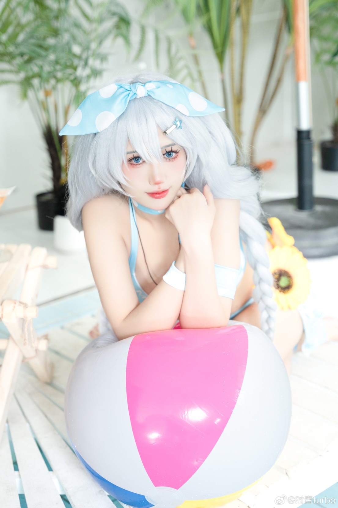 COSPLAY|崩坏3琪亚娜COS泳装,夏天的味道~ - 第3张