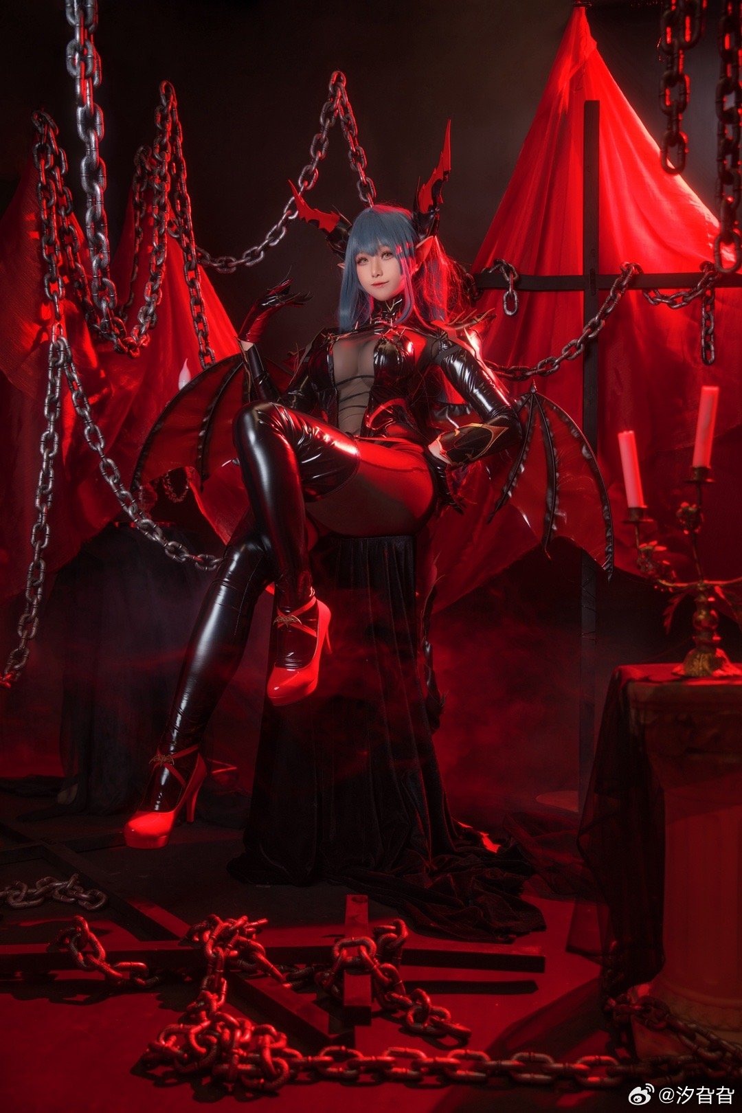 【COSPLAY】碧蓝航线瑞吉娜COS 好酷的龙龙~Cn汐旮旮 - 第8张