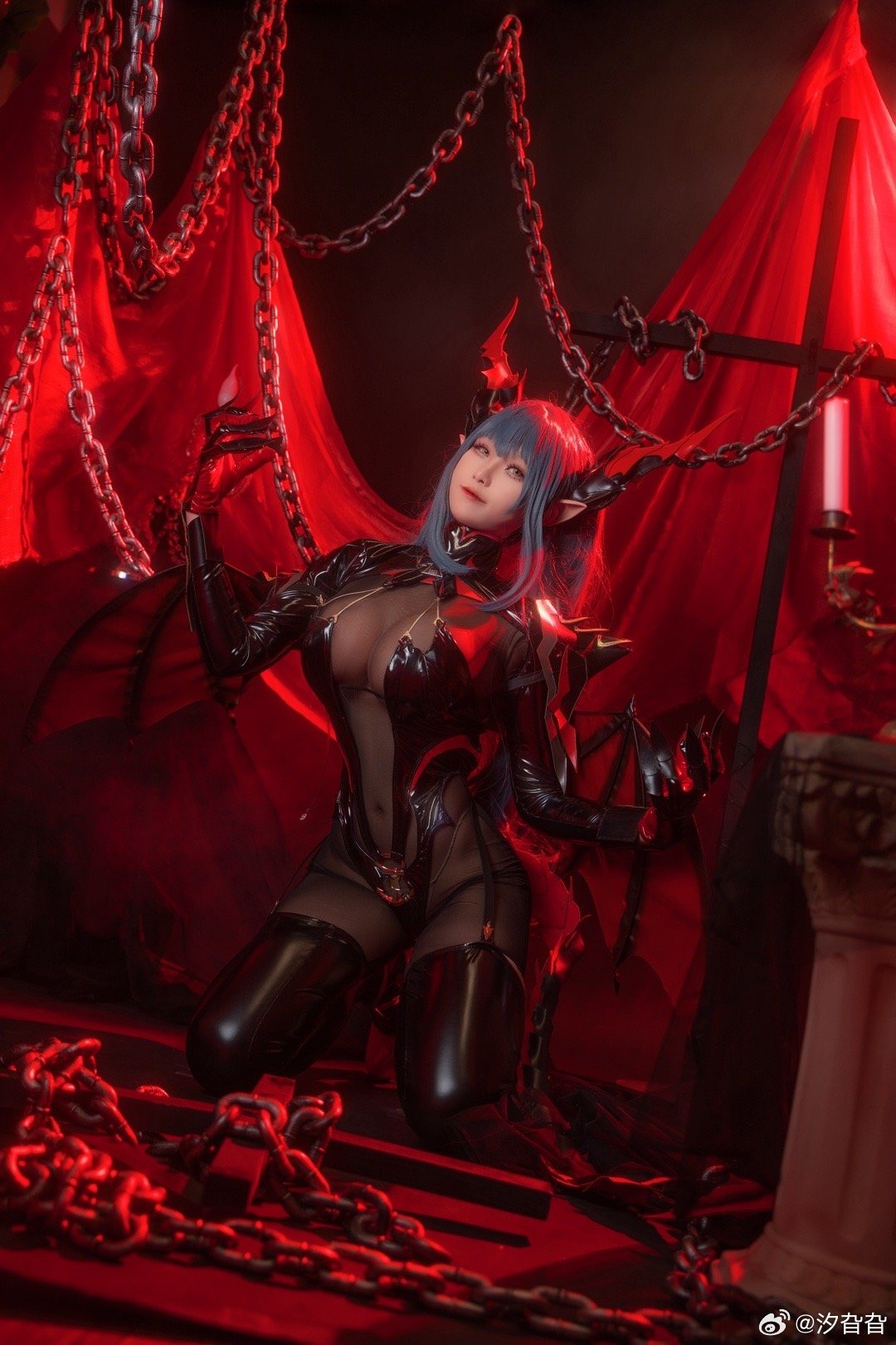 【COSPLAY】碧蓝航线瑞吉娜COS 好酷的龙龙~Cn汐旮旮 - 第4张