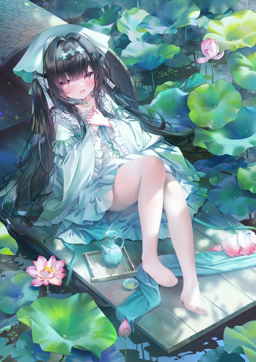 碧蓝航线荷花池的长风妈妈~